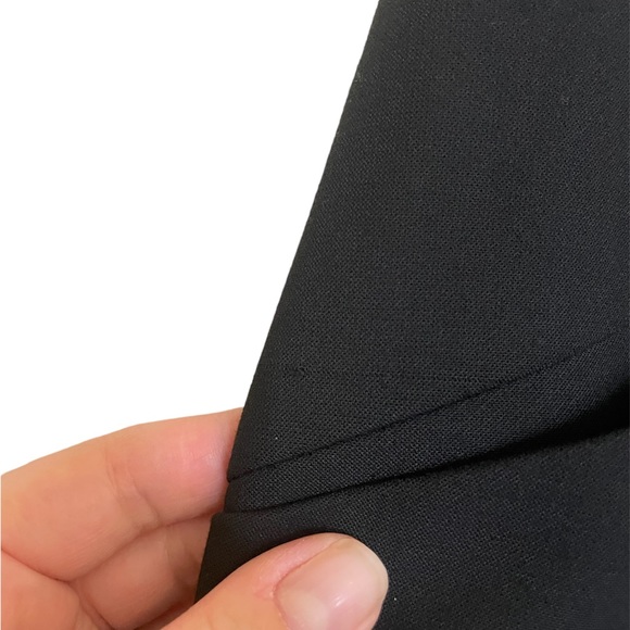 Karen Millen Classic Black Sleeveless Collared Blazer Dress - Picture 11 of 11